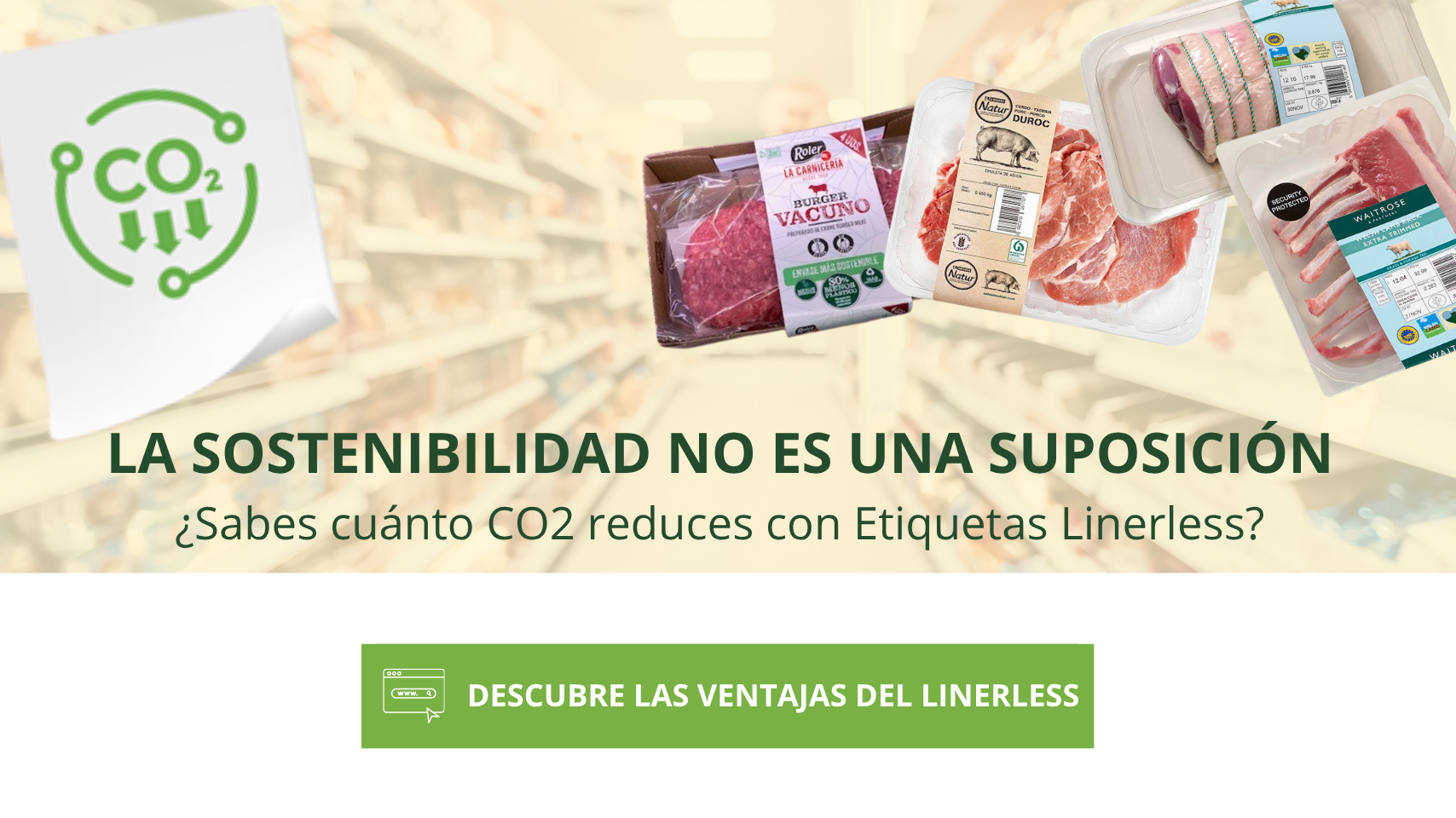 Calcula el impacto ambiental de tus etiquetas y descubre el potencial del sistema Linerless